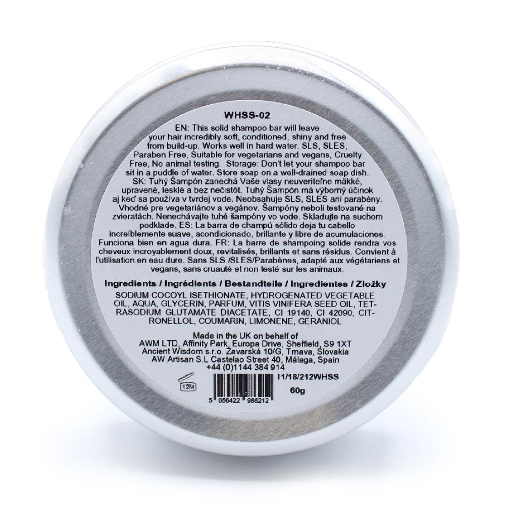 Ancient Wisdom 4x Wild Hare Solid Shampoo 60g - Aloe Vera