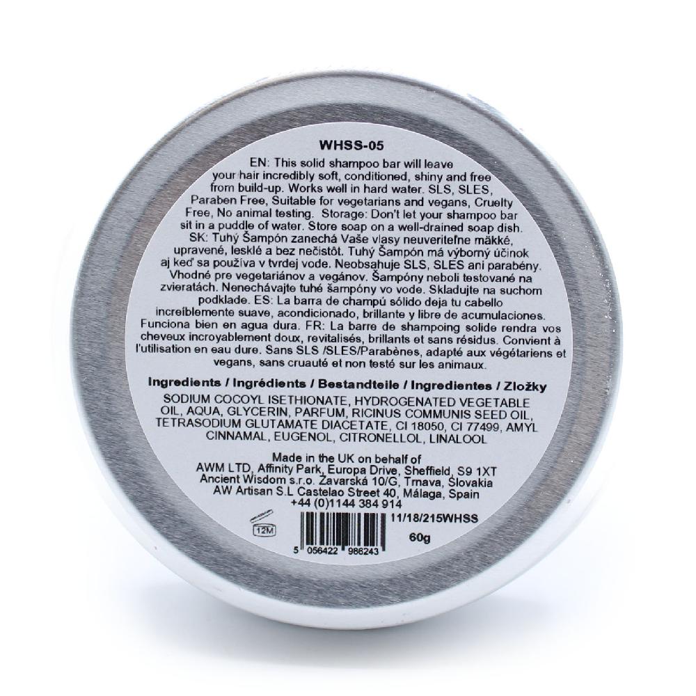 Ancient Wisdom 4x Wild Hare Solid Shampoo 60g - Cherry Bonbon