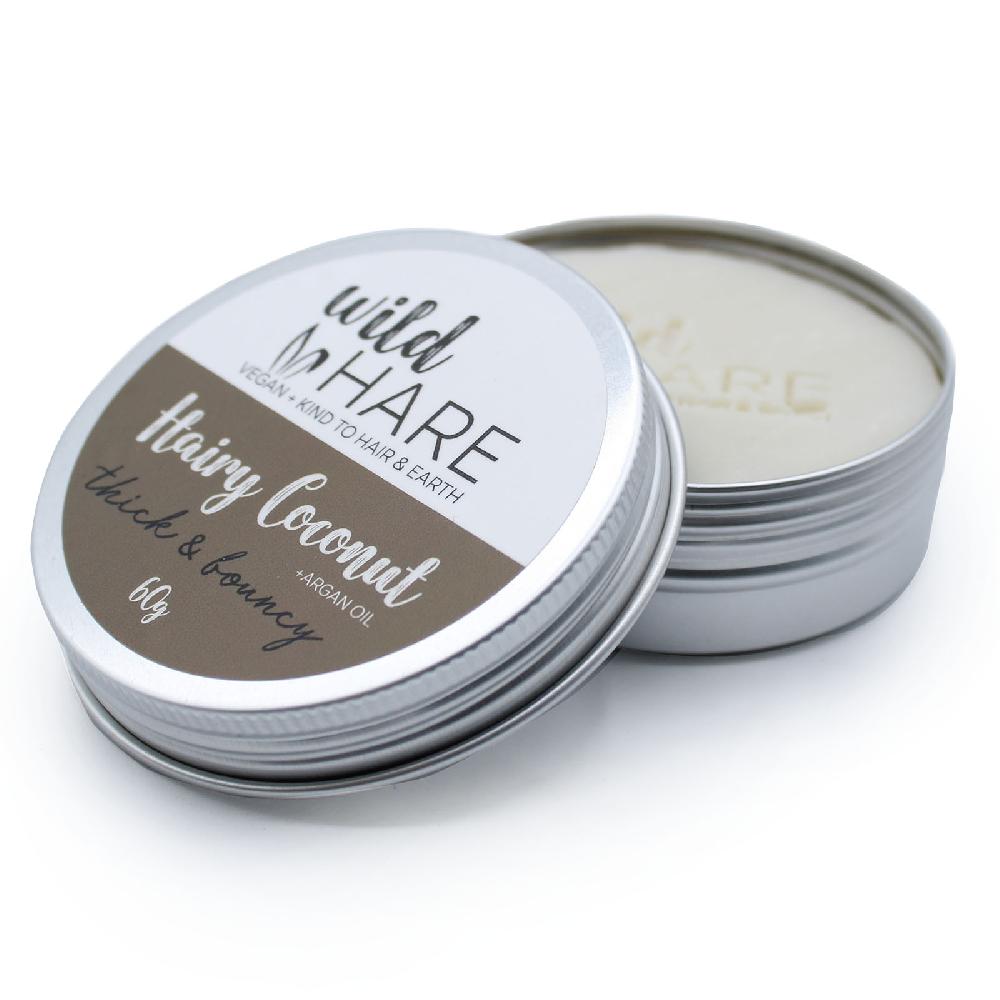 Ancient Wisdom 4x Wild Hare Solid Shampoo 60g - Hairy Coconut
