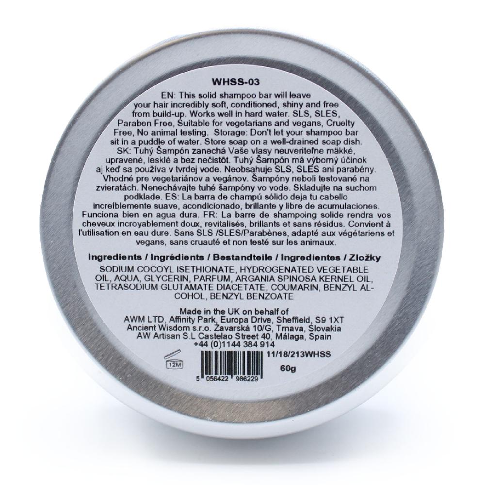 Ancient Wisdom 4x Wild Hare Solid Shampoo 60g - Hairy Coconut