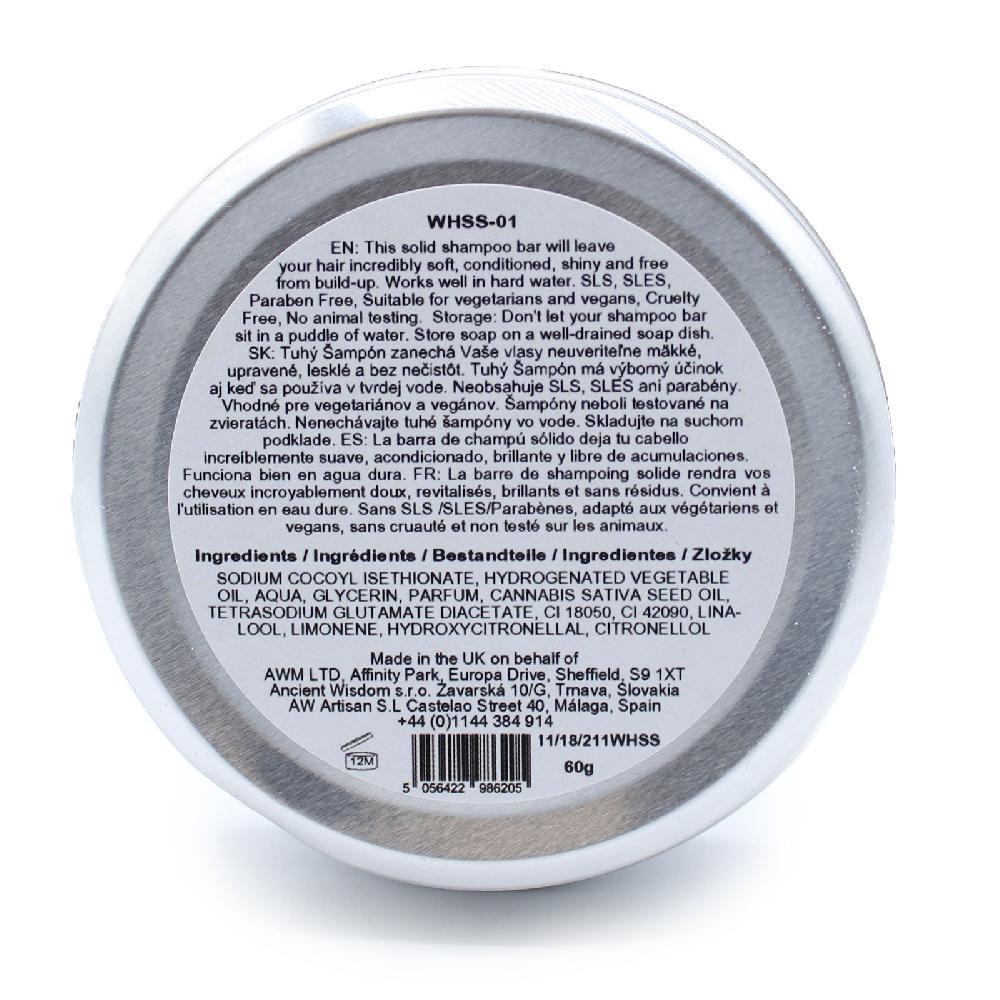 Ancient Wisdom 4x Wild Hare Solid Shampoo 60g - Orchid