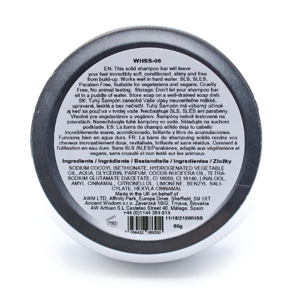 Ancient Wisdom 4x Wild Hare Solid Shampoo 60g - Pappaya