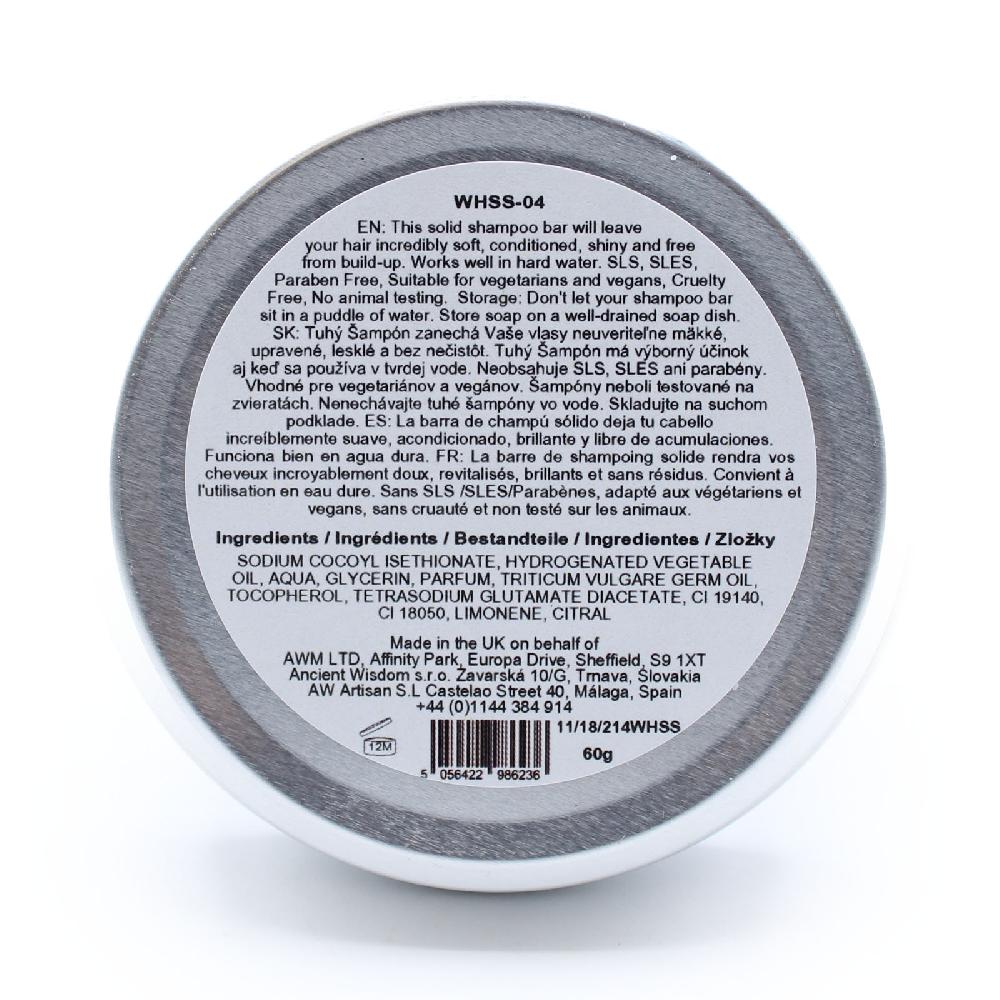 Ancient Wisdom 4x Wild Hare Solid Shampoo 60g - Tutti Frutti