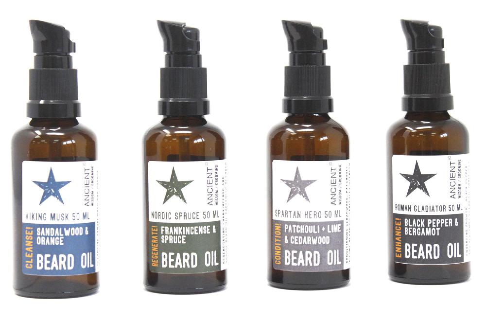 Ancient Wisdom 50ml Beard Oil - Nordic Spruce - Regenerate