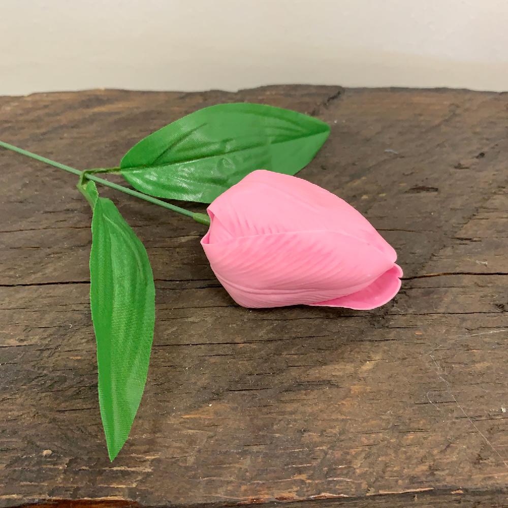 Ancient Wisdom 50x Craft Soap Flower - Med Tulip - Pink