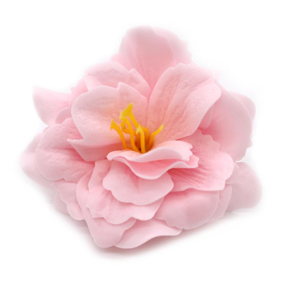 Ancient Wisdom 50x Craft Soap Flower - Small Peony - Pink