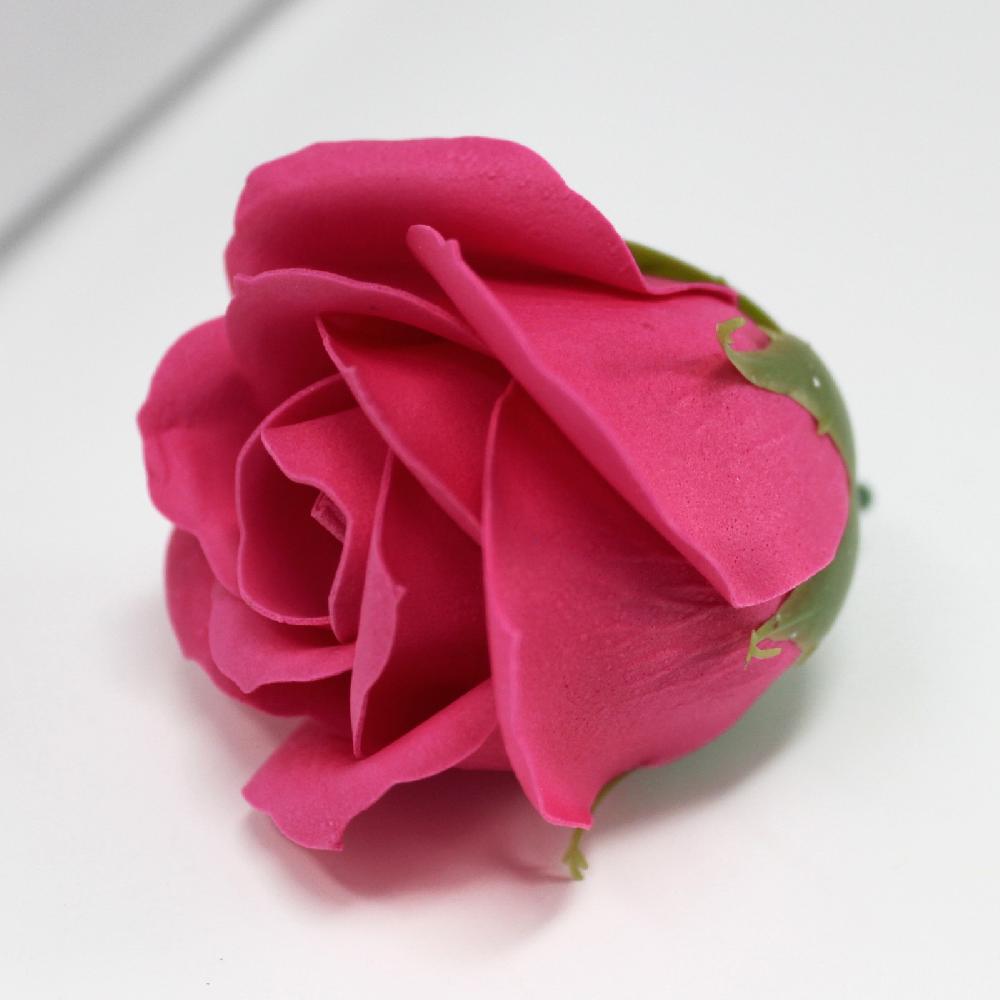 Ancient Wisdom 50x Craft Soap Flowers - Med Rose - Rose