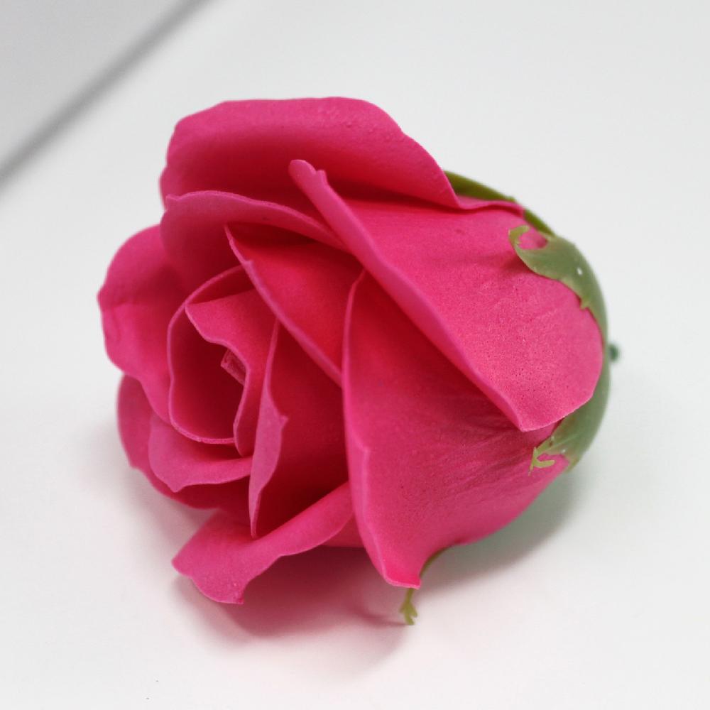 Ancient Wisdom 50x Craft Soap Flowers - Med Rose - Rose