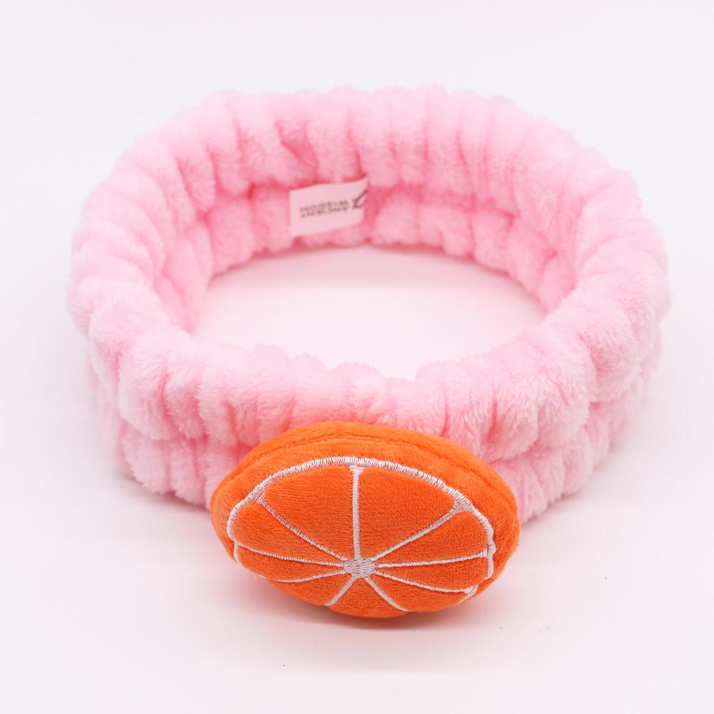 Ancient Wisdom 5x Cute Makeup Headbands - Fruity Selection (assorted)