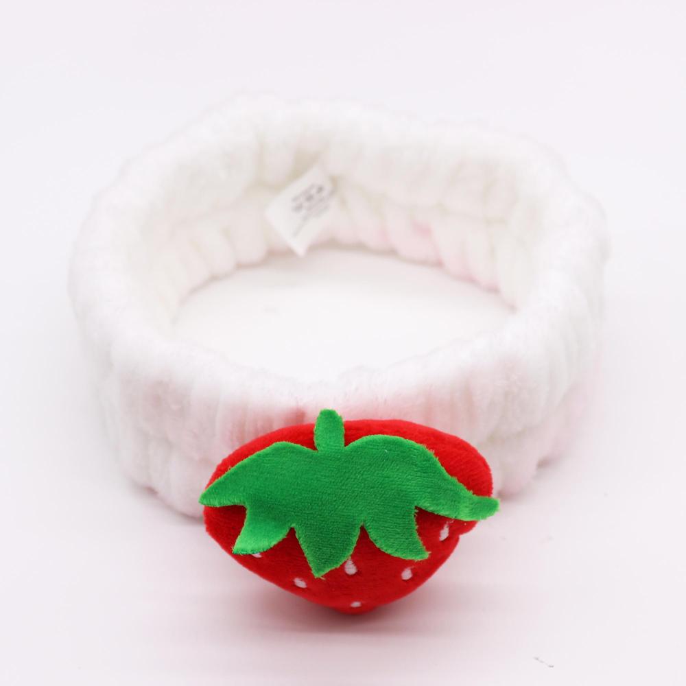 Ancient Wisdom 5x Cute Makeup Headbands - Fruity Selection (assorted)