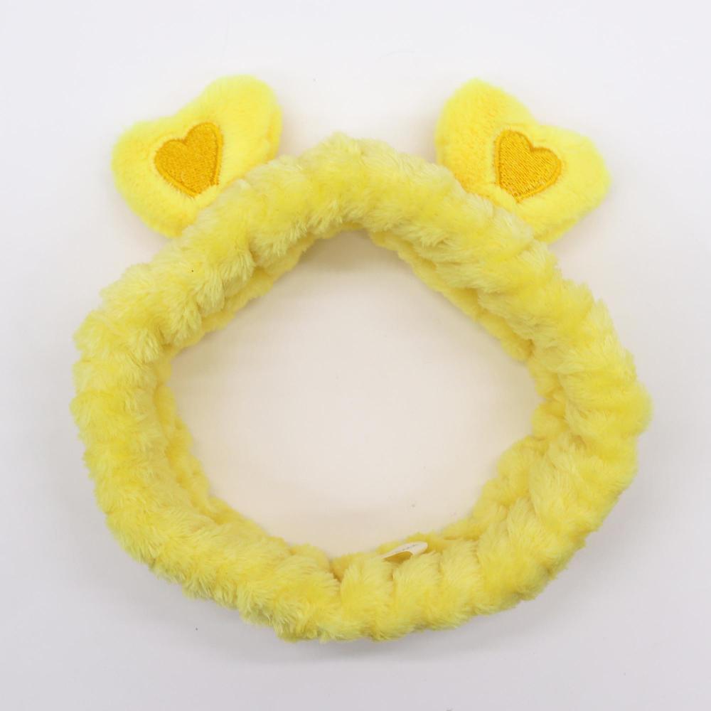Ancient Wisdom 5x Cute Makeup Headbands - Hearts & Ears (assorted)