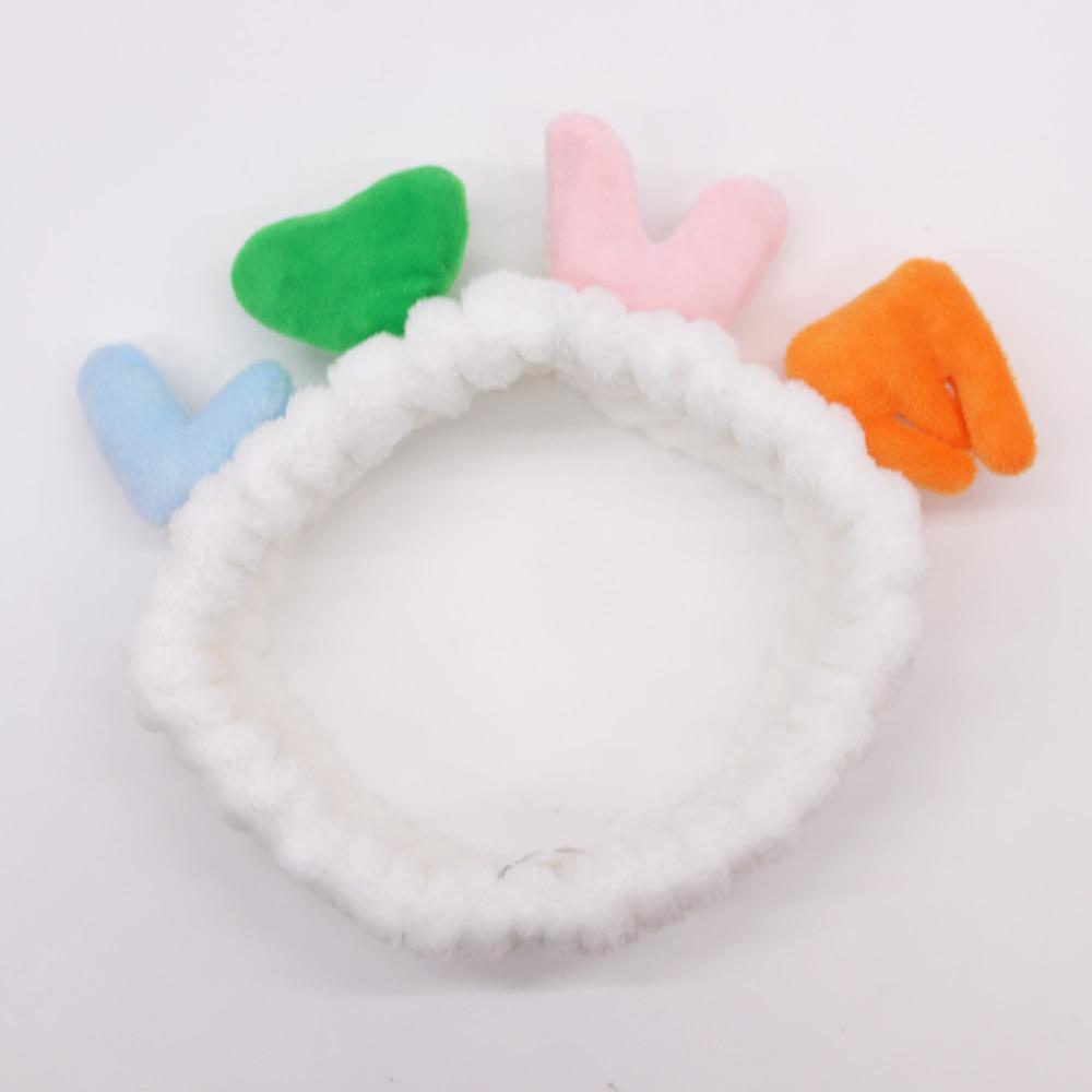 Ancient Wisdom 5x Cute Makeup Headbands - Love & Hearts (assorted)