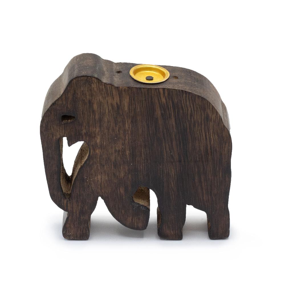ancient wisdom 5x Elephant Incense Cone and Stick Holder