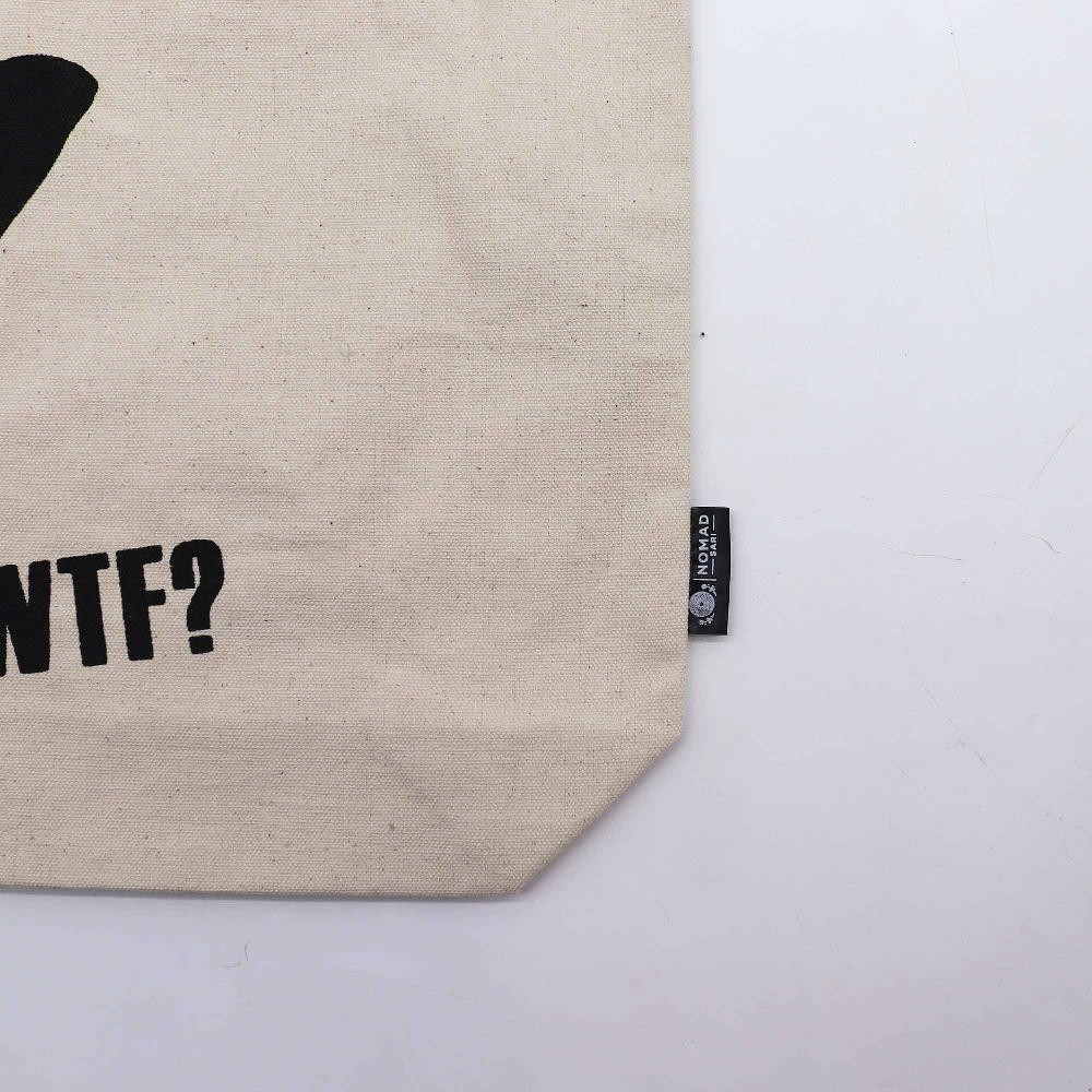 Ancient Wisdom 5x Iconic Classic Tote Bag - Black Cat - Natural 10oz (36x43x10cm)