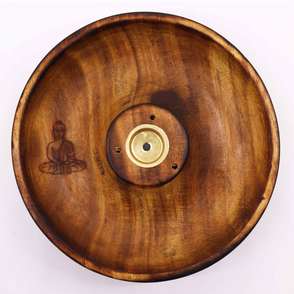 Ancient Wisdom 5x Incense Stick & Cone Burner Disc - Buddha