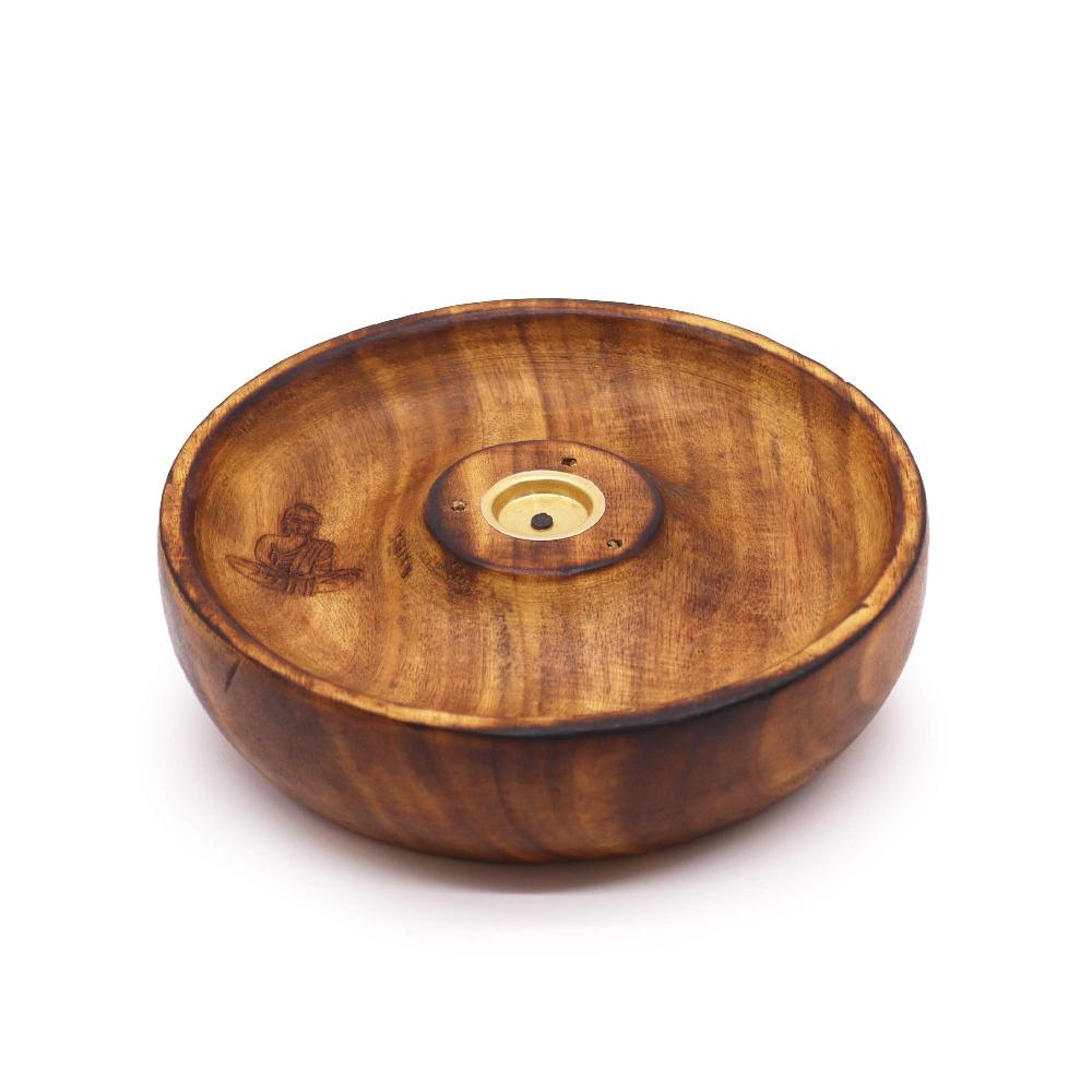 ancient wisdom 5x Incense Stick & Cone Burner Disc - Buddha