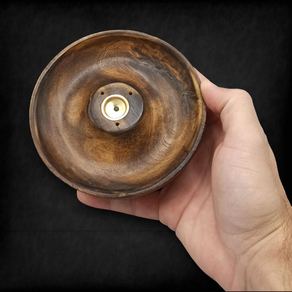 Ancient Wisdom 5x Incense Stick & Cone Burner Disc - Plain
