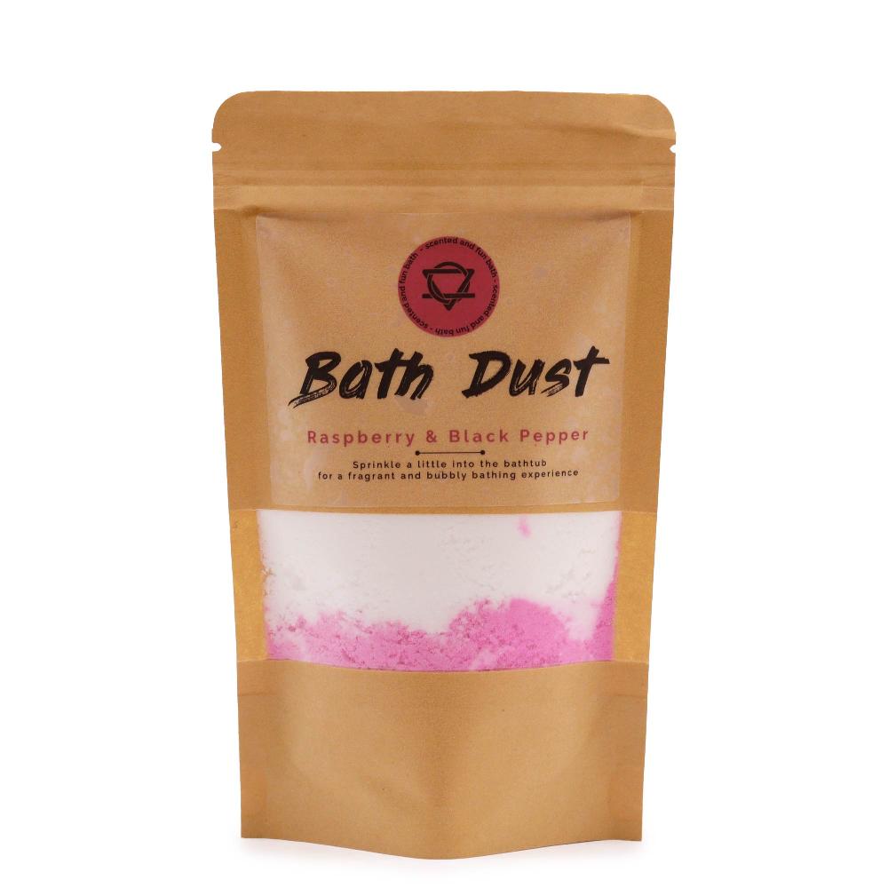 ancient wisdom 5x Raspberry & Black Pepper Bath Dust 190g