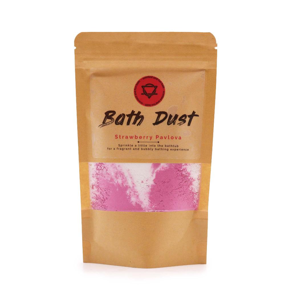 ancient wisdom 5x Strawberry Pavlova Bath Dust 190g