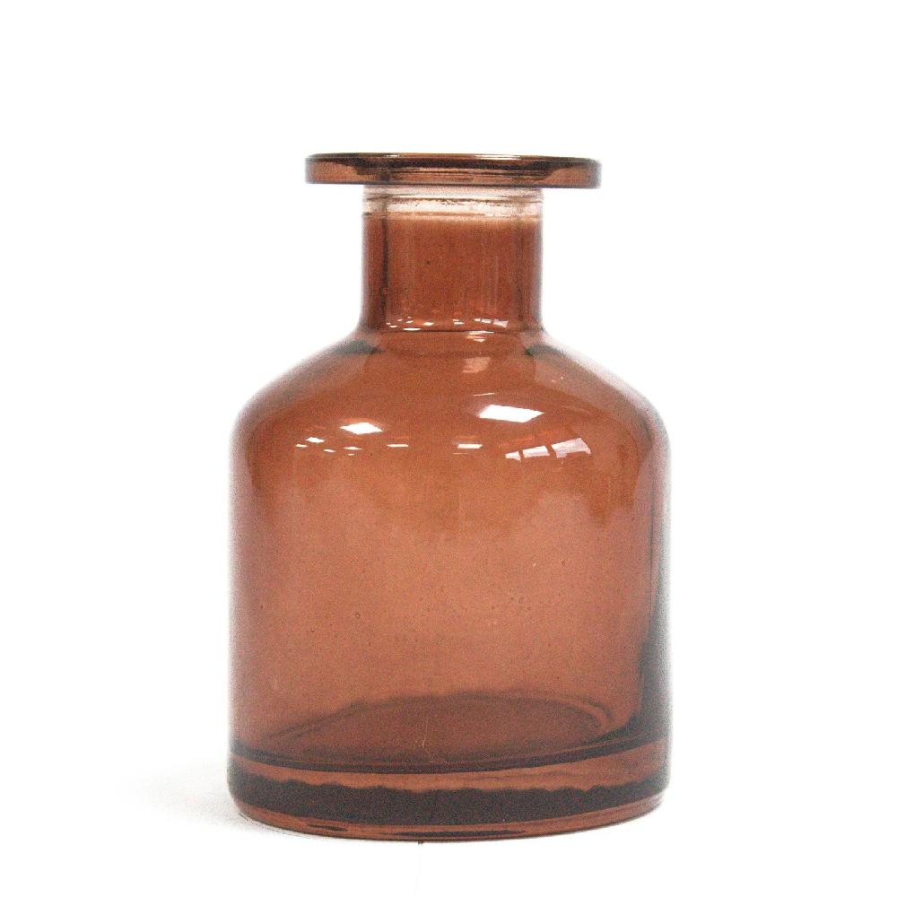 ancient wisdom 6x 140 ml Round Alchemist Reed Diffuser Bottle - Brown