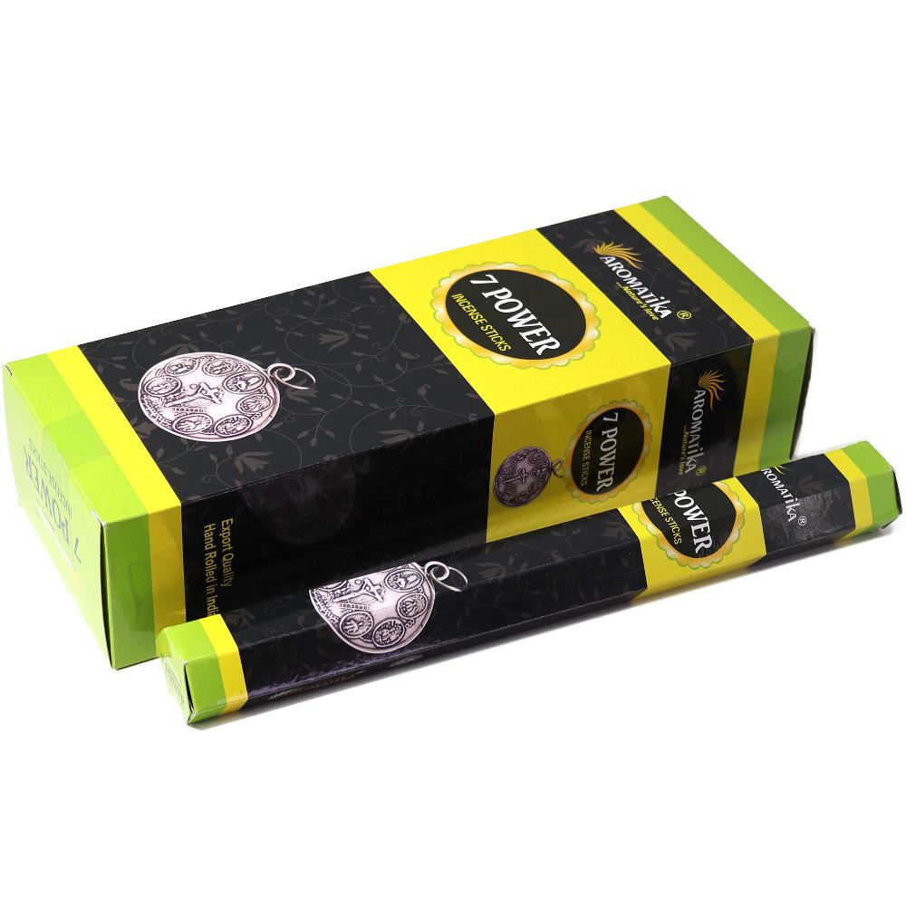 Ancient Wisdom 6x Aromatika Charcoal Free Hex Incense - 7 Powers