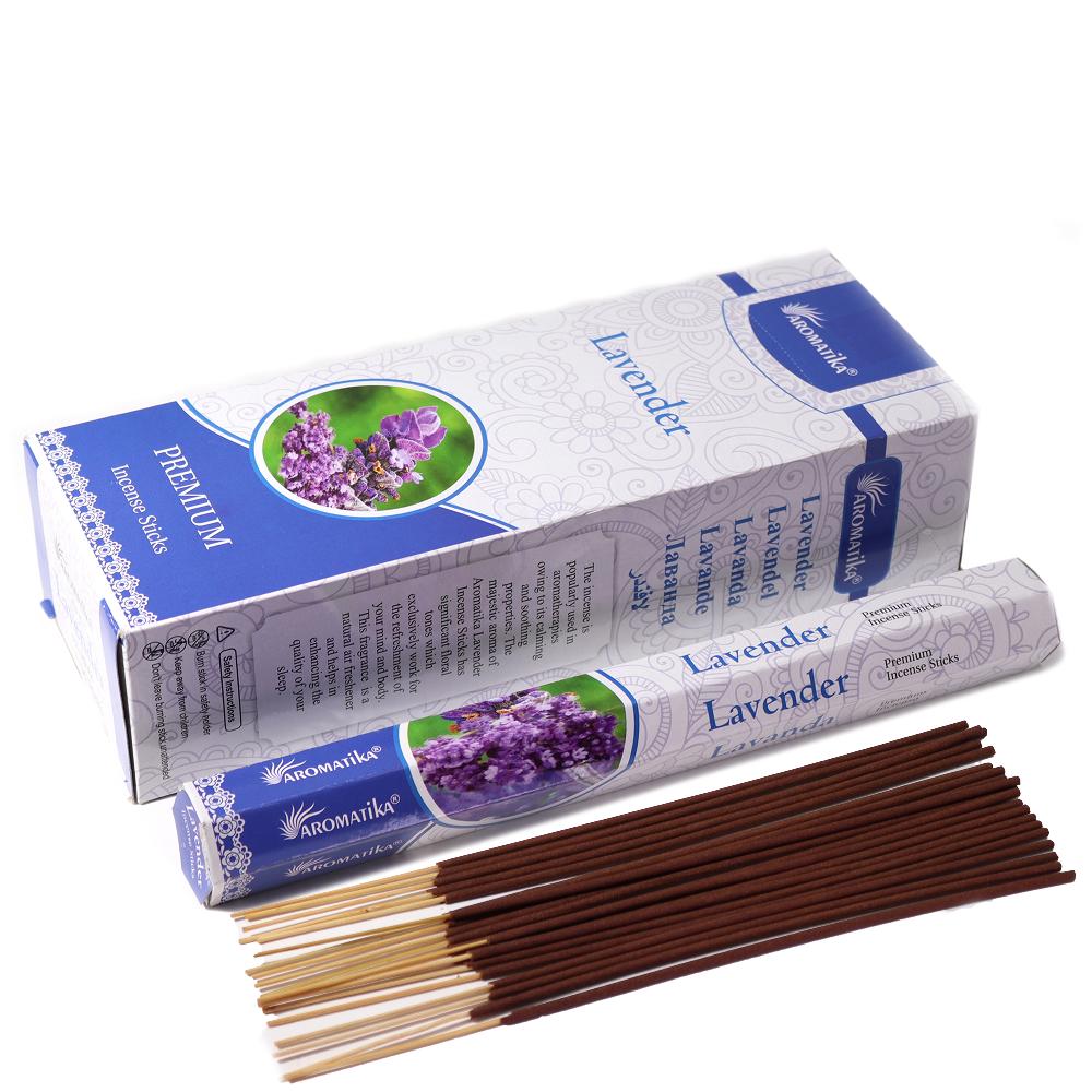 ancient wisdom 6x Aromatika Charcoal Free Hex Incense - Lavender