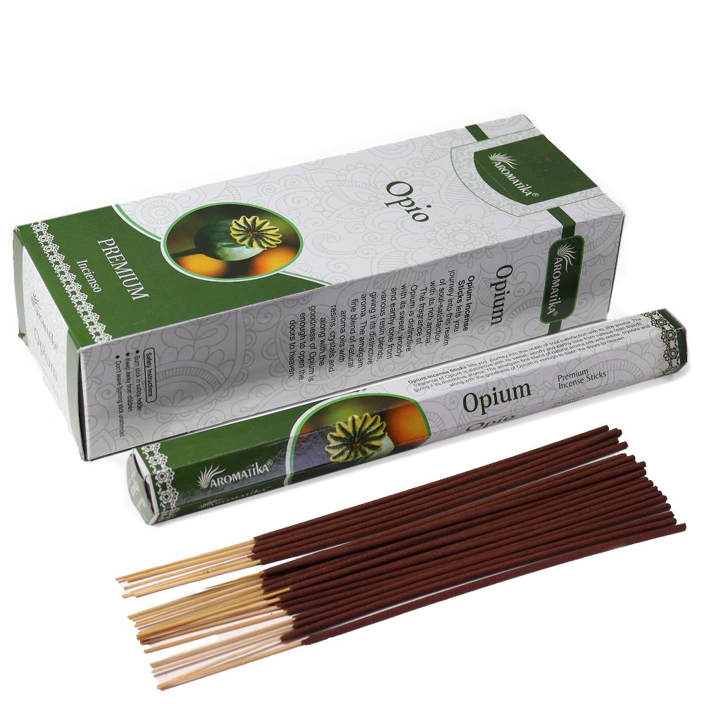 ancient wisdom 6x Aromatika Charcoal Free Hex Incense - Opium