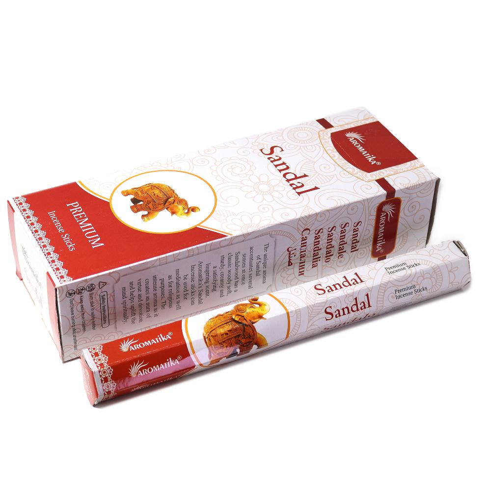 Ancient Wisdom 6x Aromatika Charcoal Free Hex Incense - Sandal