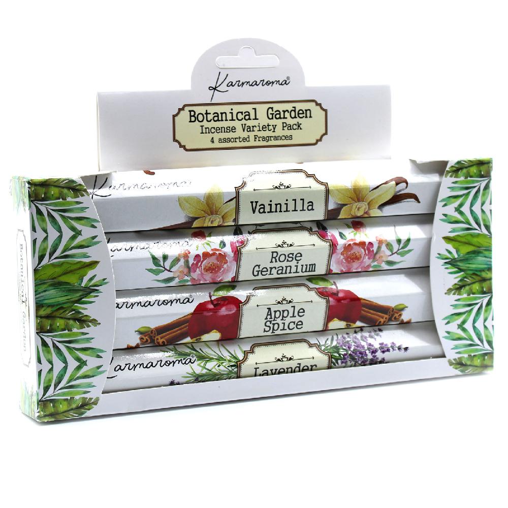ancient wisdom 6x Botanical Garden Incense Gift Set - 4 Assorted Fragrances