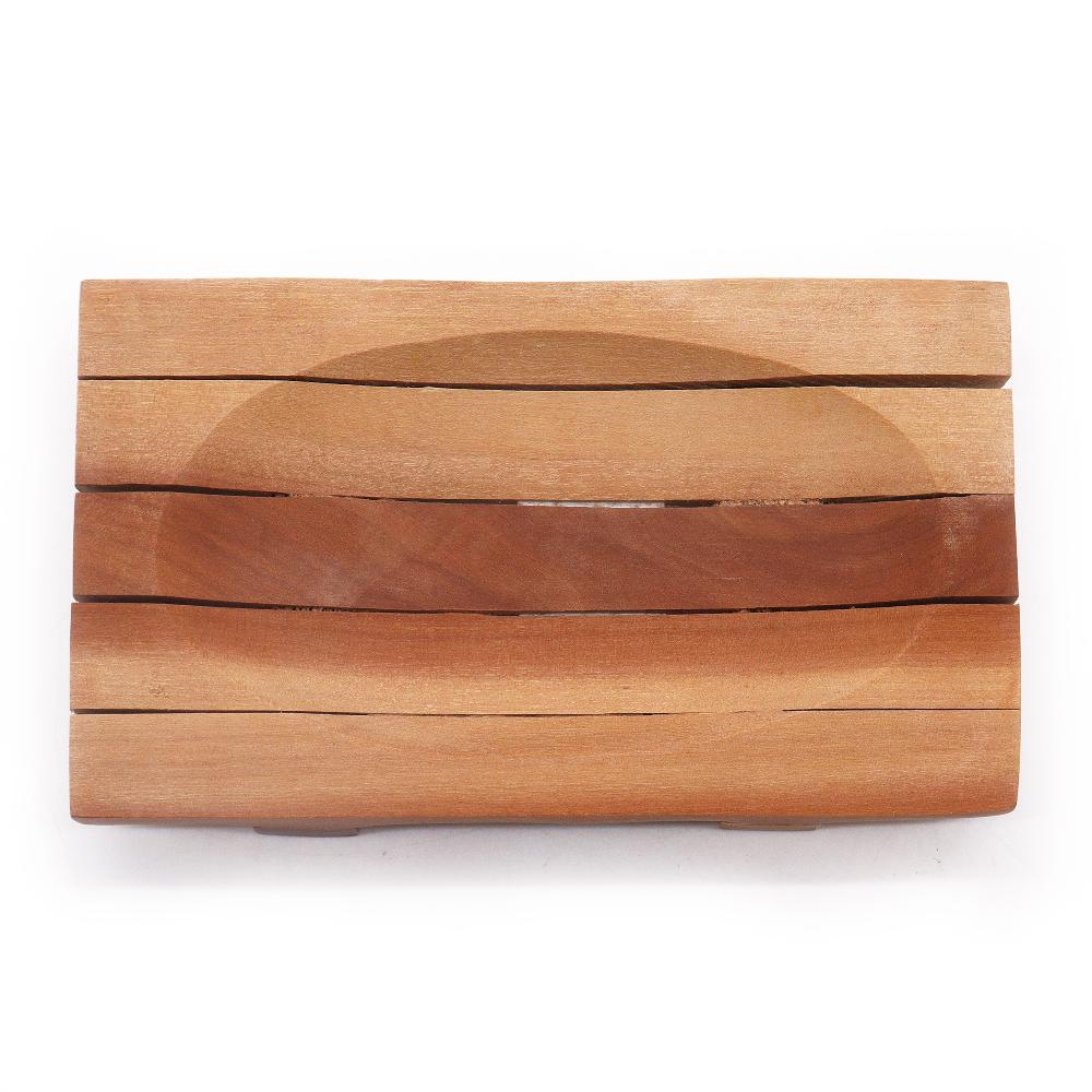 Ancient Wisdom 6x Classic Naseberry Soap Dish - Grid Drainer