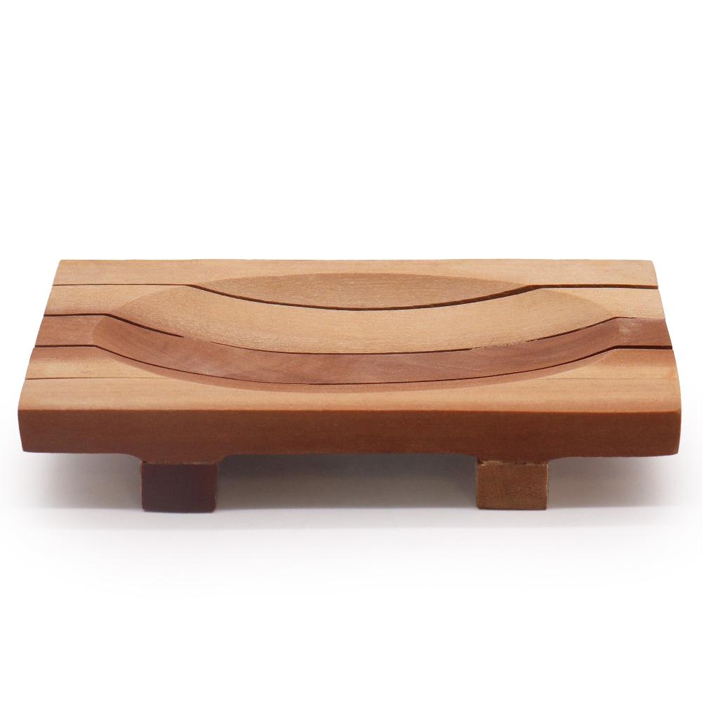 ancient wisdom 6x Classic Naseberry Soap Dish - Grid Drainer