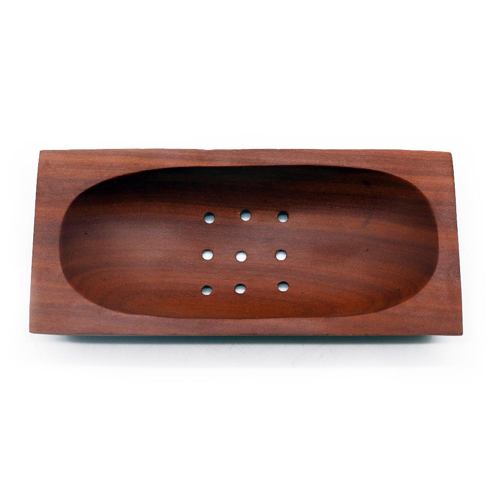 Ancient Wisdom 6x Classic Naseberry Soap Dish - Rectangle