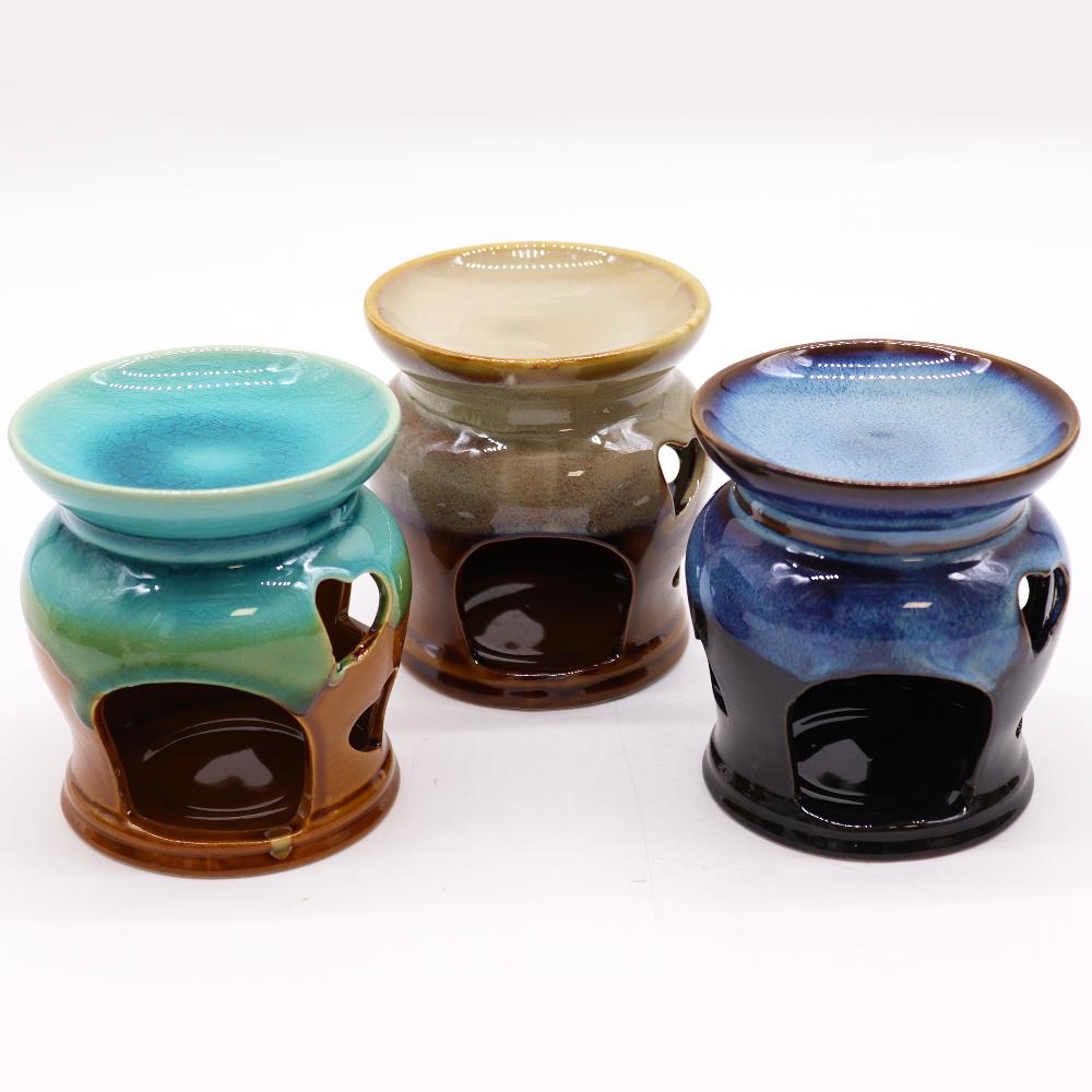 Ancient Wisdom 6x Classic Rustic Oil Burner - Heart Cut-out (assorted)