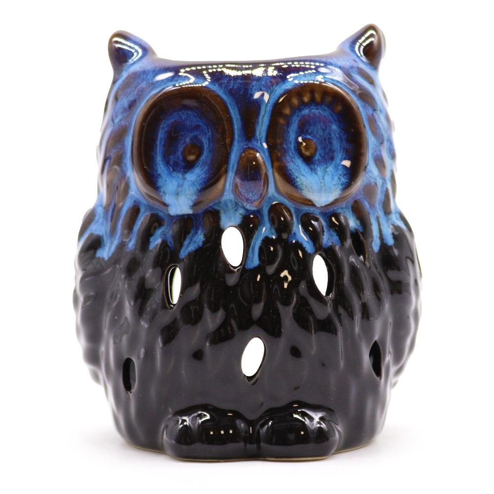 Ancient Wisdom 6x Classic Rustic Oil Burner - Owl (assorted)