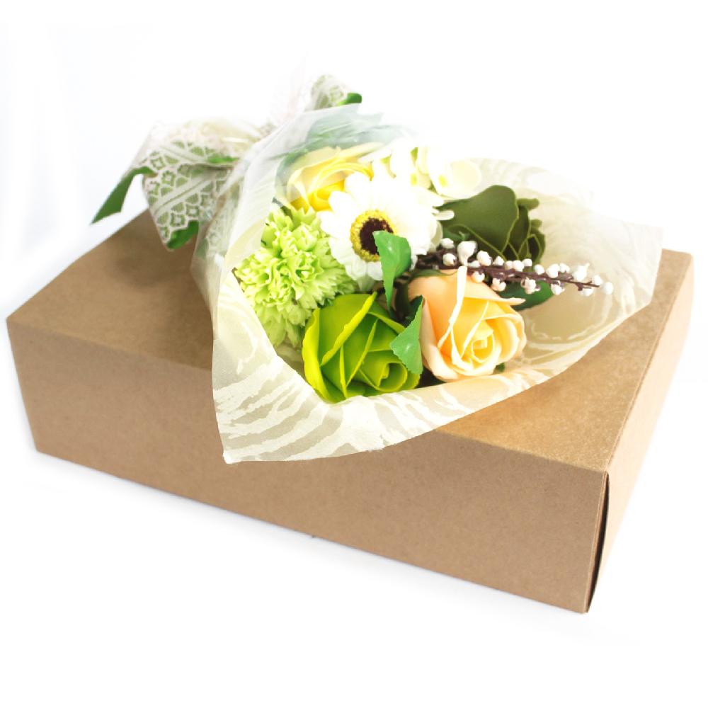 ancient wisdom 6x Greens Boxed Hand Soap Flower Bouquet - Special