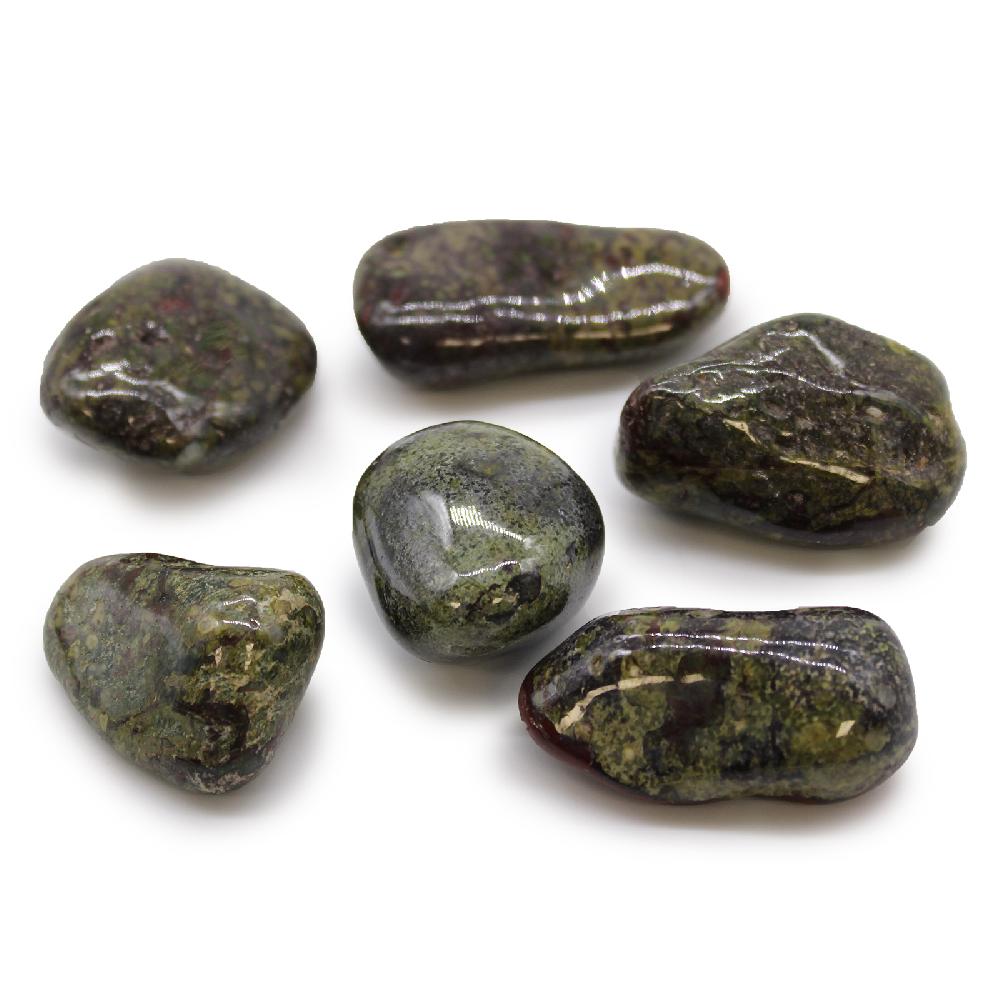 ancient wisdom 6x Large African Tumble Stone - Dragon Stones
