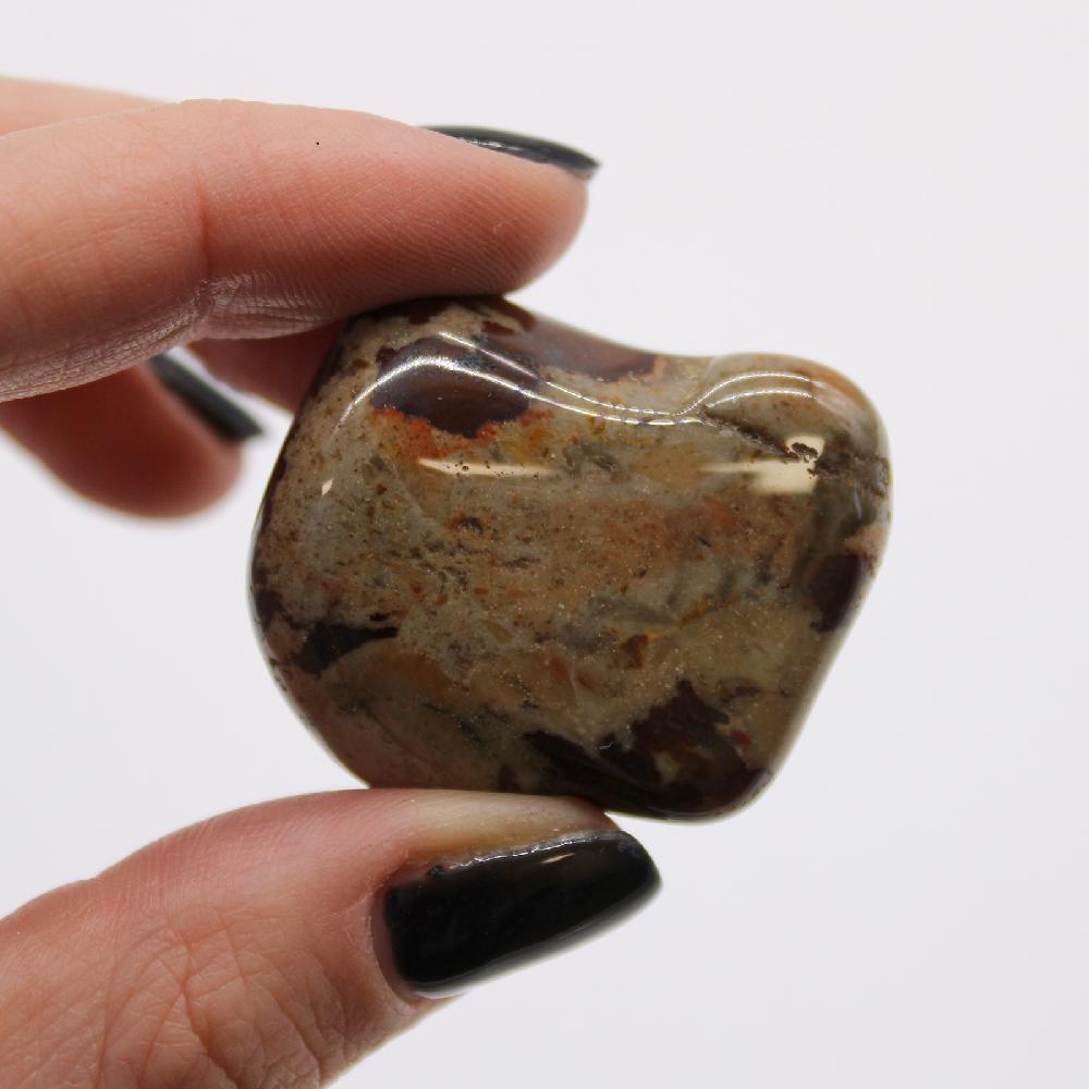 Ancient Wisdom 6x Large African Tumble Stone - Jasper Nguni