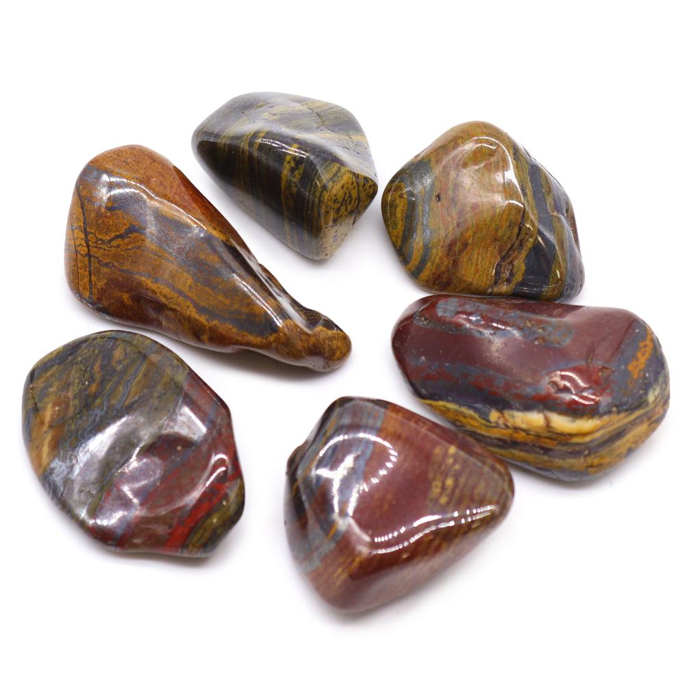 ancient wisdom 6x Large African Tumble Stone - Mugglestone