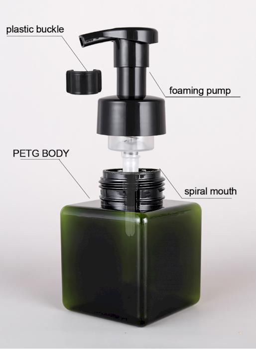 Ancient Wisdom 6x Reusable Foam Dispenser Bottle - 450ml