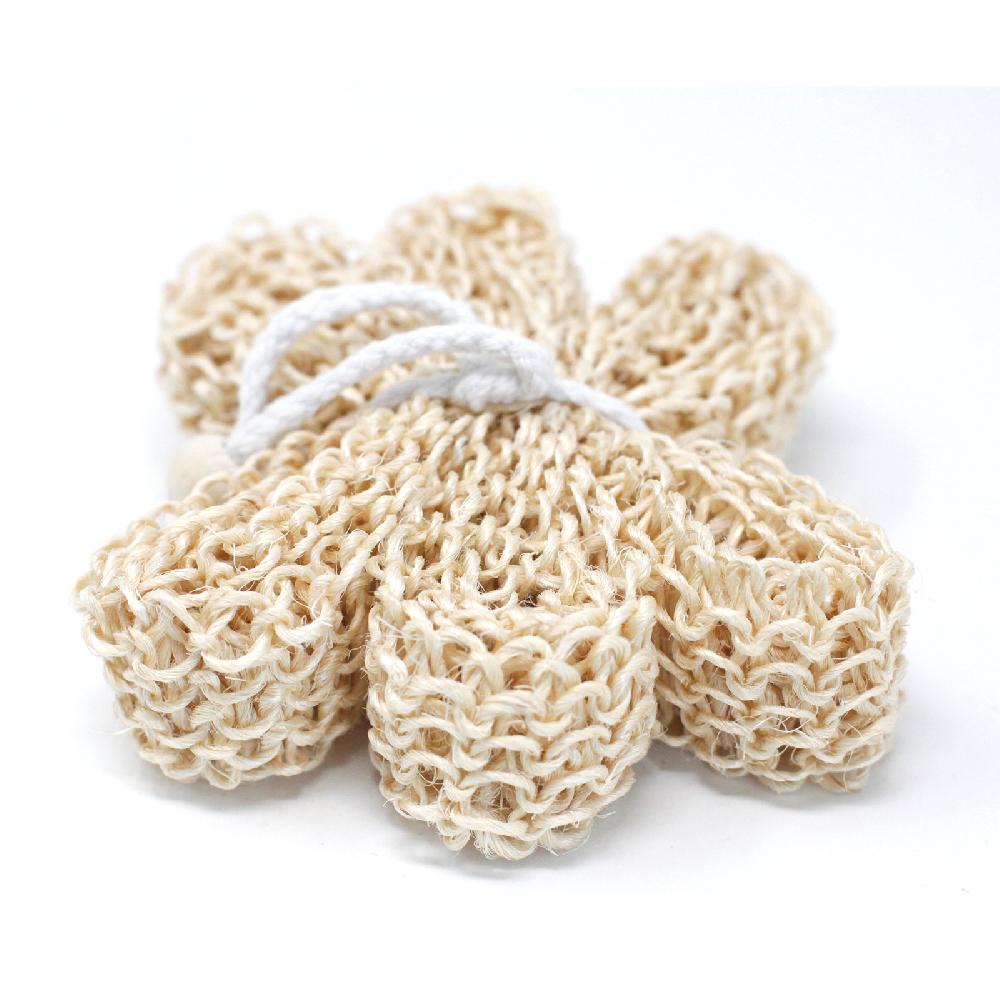 Ancient Wisdom 6x Sisal Sponge And Scrub - Exfoliating Star
