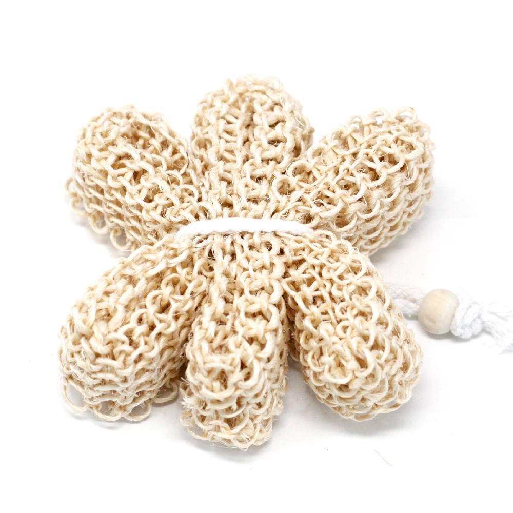 ancient wisdom 6x Sisal Sponge and Scrub - Exfoliating Star