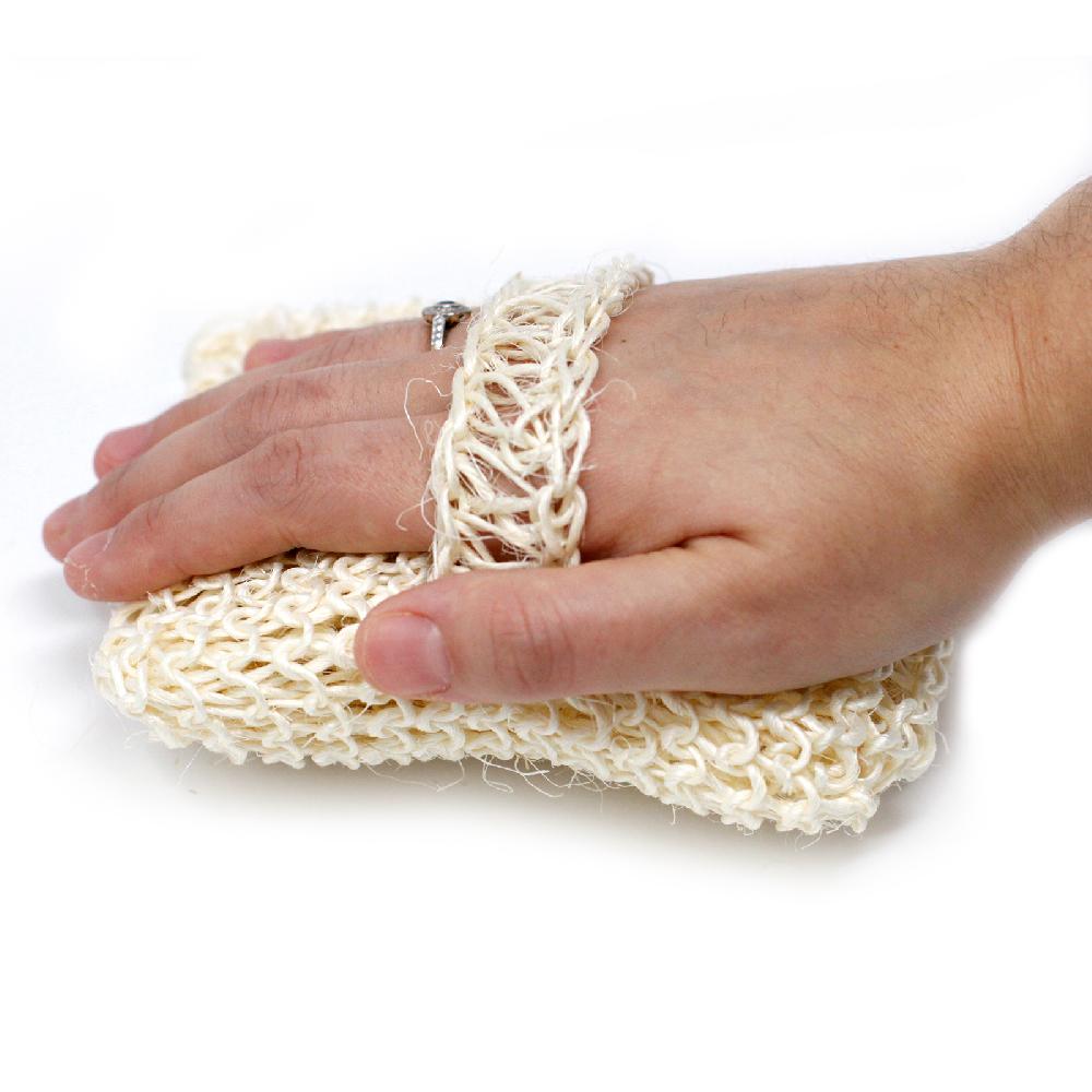 Ancient Wisdom 6x Sisal Sponge And Scrub - Extra Exfoliating Cushion