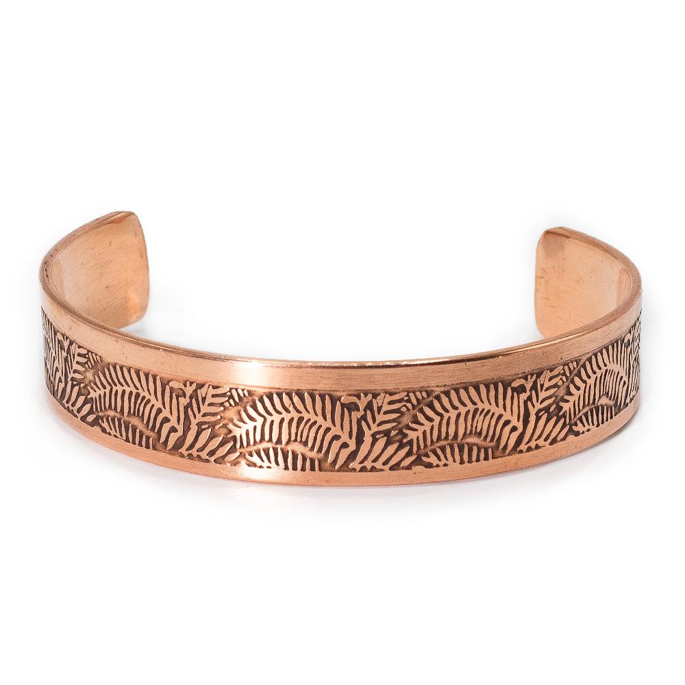 ancient wisdom 6x Solid Copper Bracelets with Affirmations Engravings (assorted)