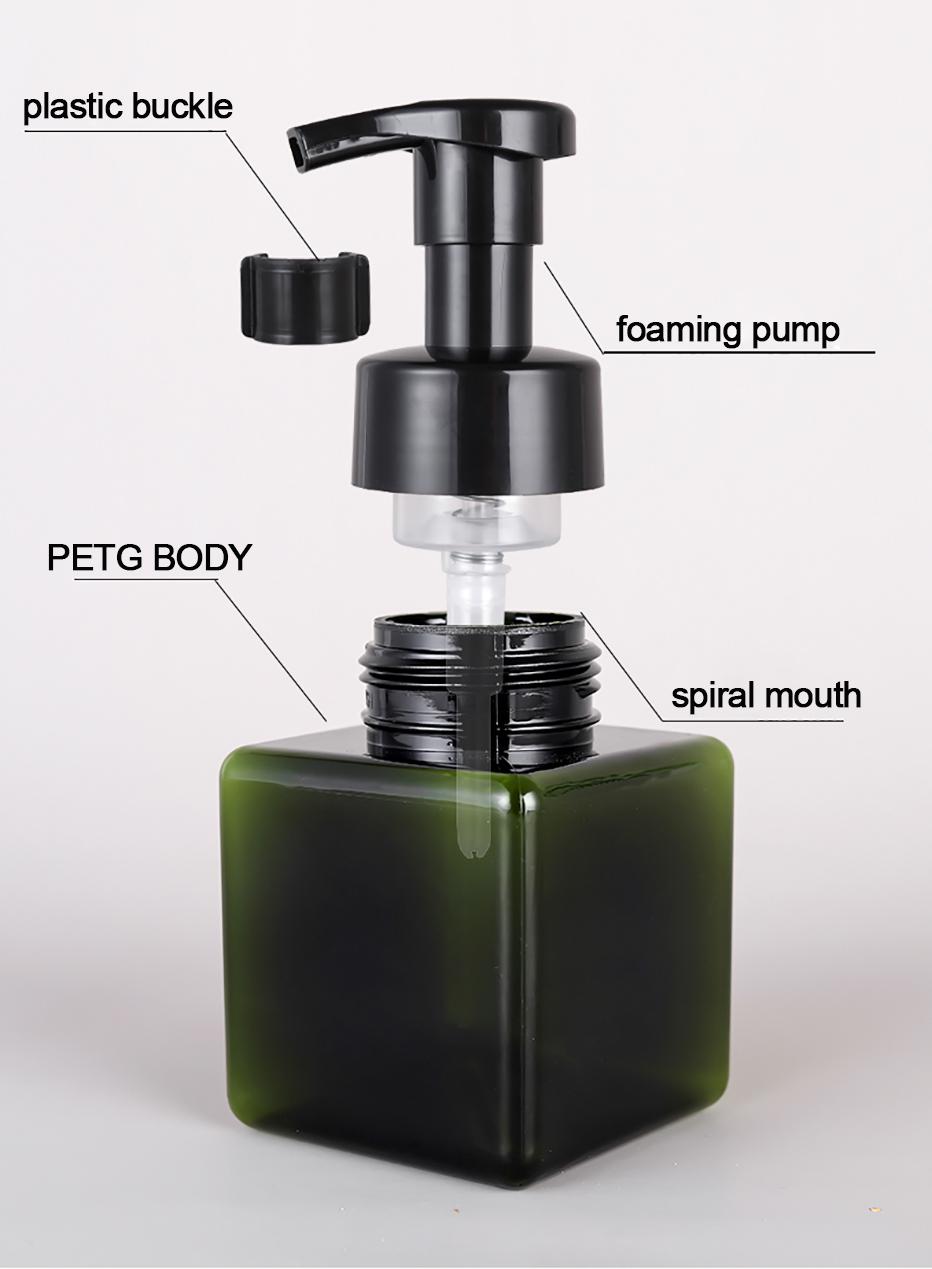 Ancient Wisdom 6x Squat Reusable Foam Dispenser Bottle - 250ml