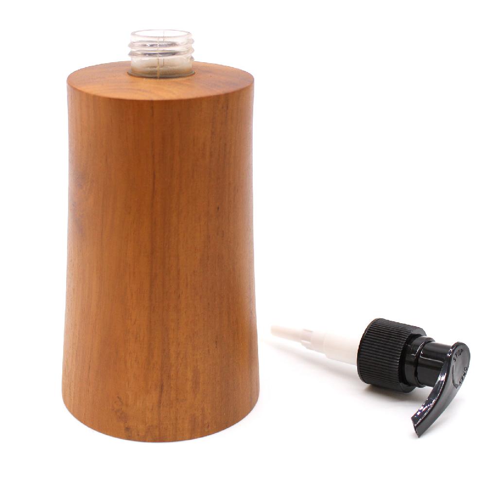 Ancient Wisdom 6x Teakwood Soap Dispensers - Taper - 200ml