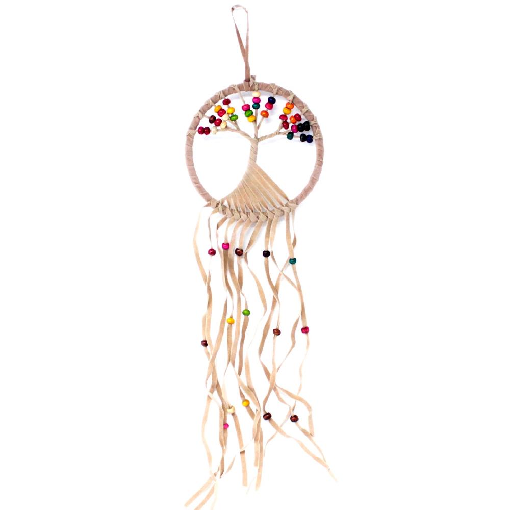 Ancient Wisdom 6x Tree Of Life Dreamcatcher - 12cm (assorted)