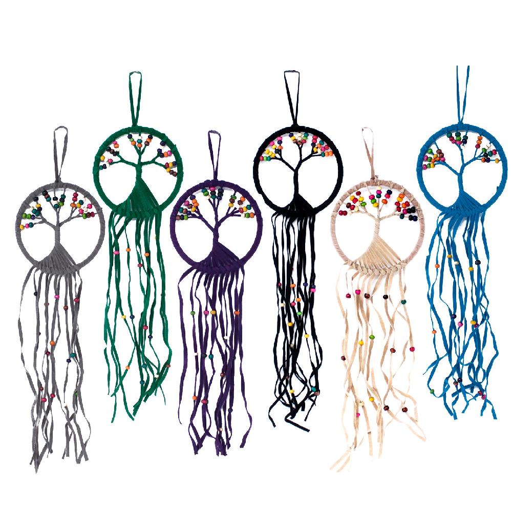 ancient wisdom 6x Tree of Life Dreamcatcher - 12cm (assorted)