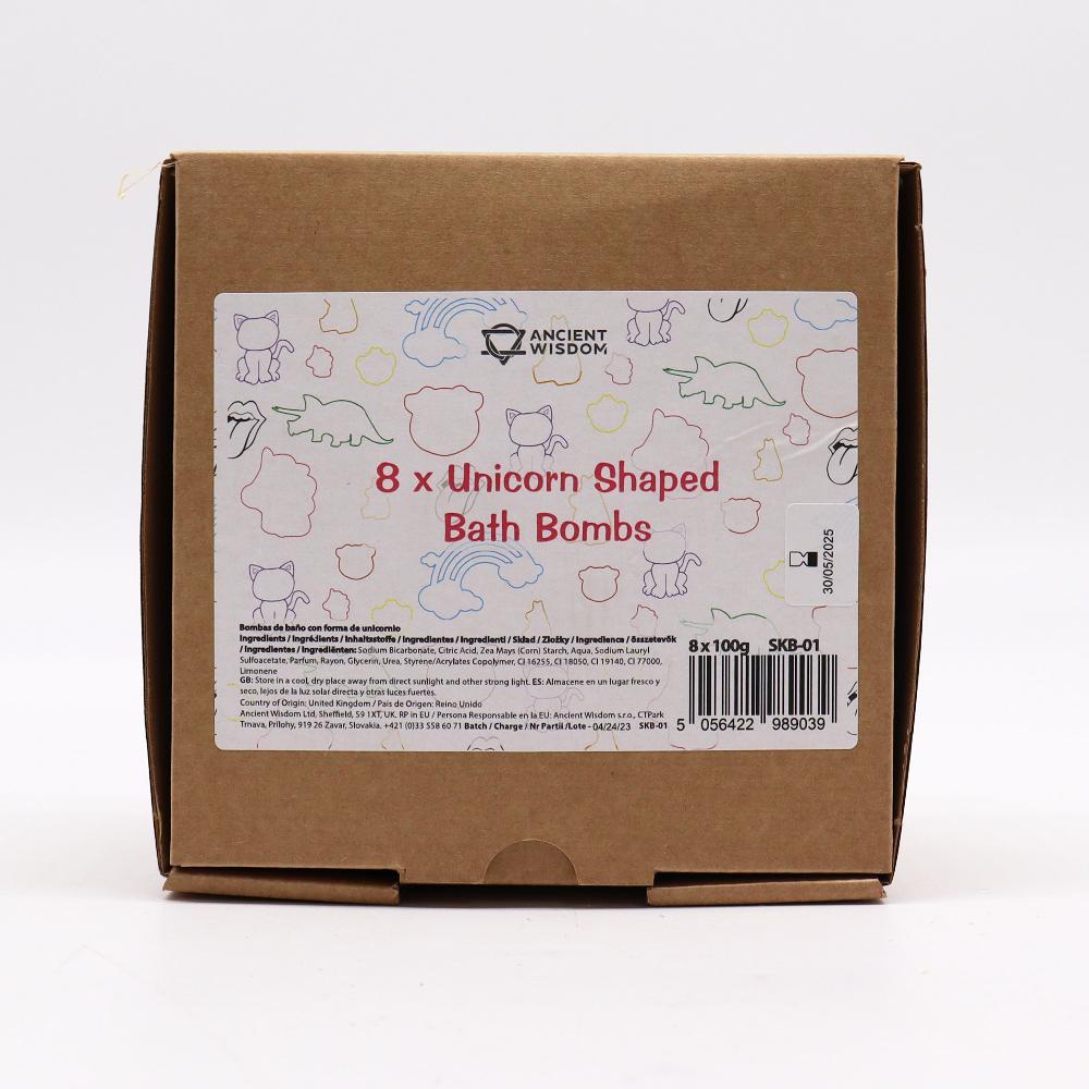 Ancient Wisdom 8x Unicorn Bath Bomb 100g - Passion Fruit