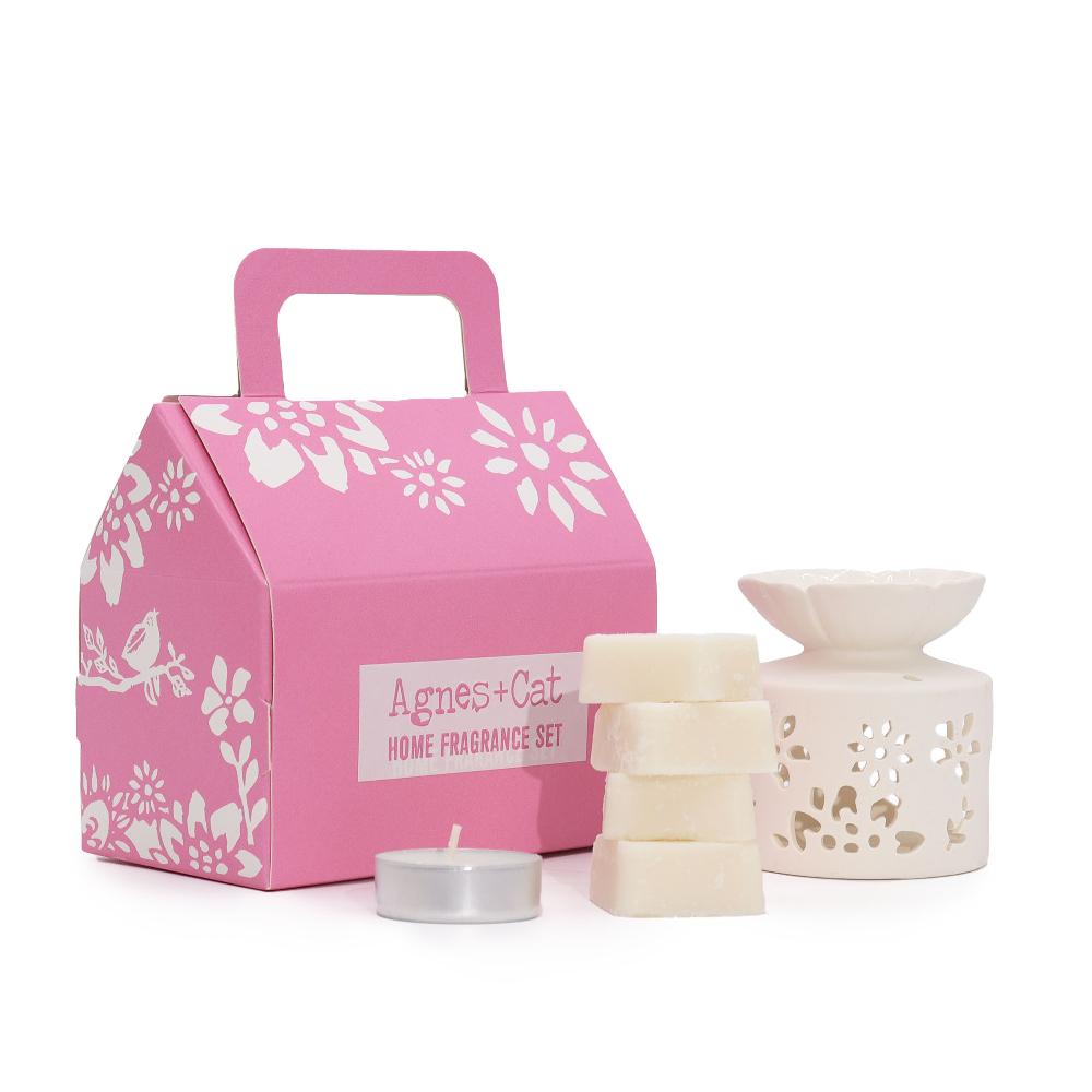 ancient wisdom Agnes & Cat Fragrance Gift Set - Tea & Roses
