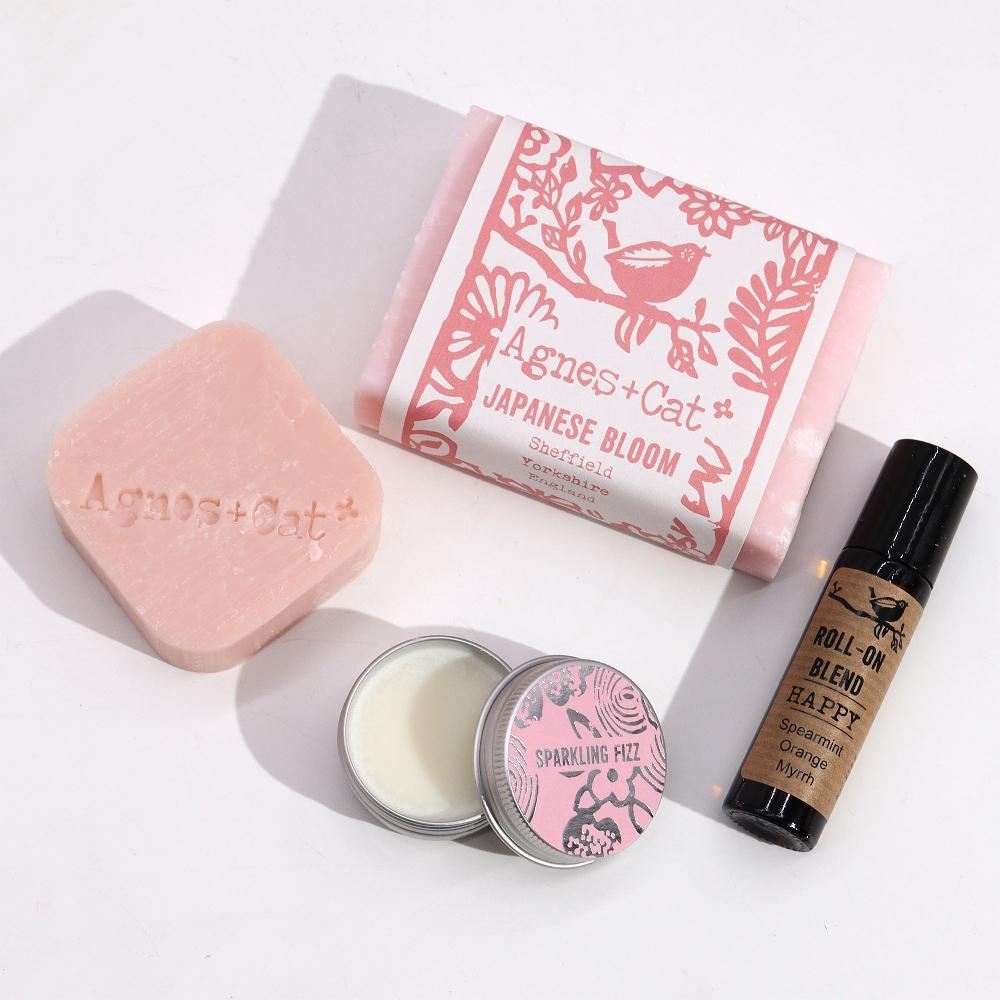 Ancient Wisdom Agnes & Cat Wellness Gift Set - Bloom & Bliss